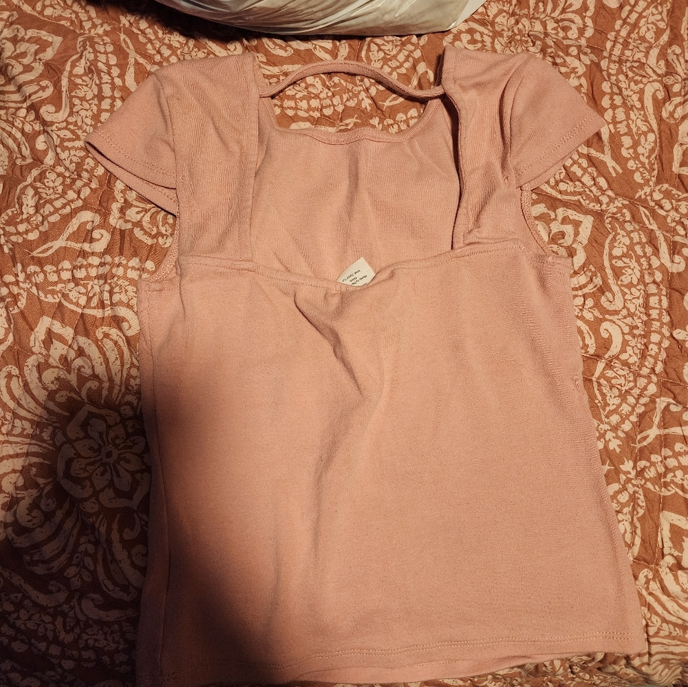 No Boundaries Blush Pink Blouse